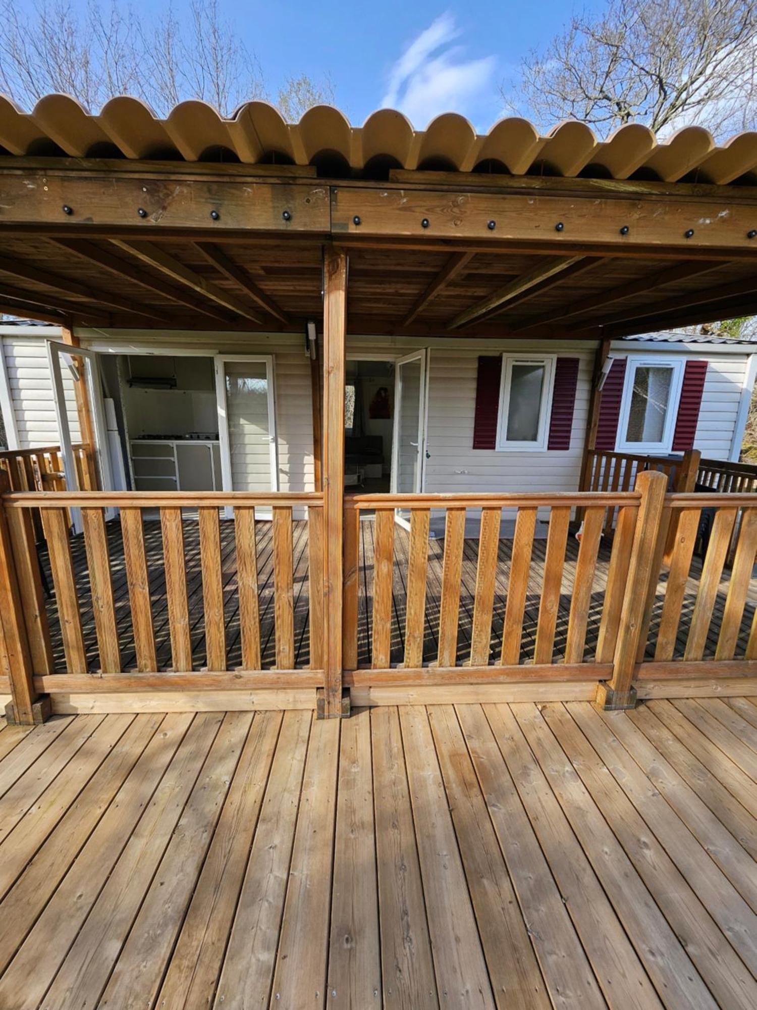 Camping Familial Les Chalets D'Uza Dış mekan fotoğraf